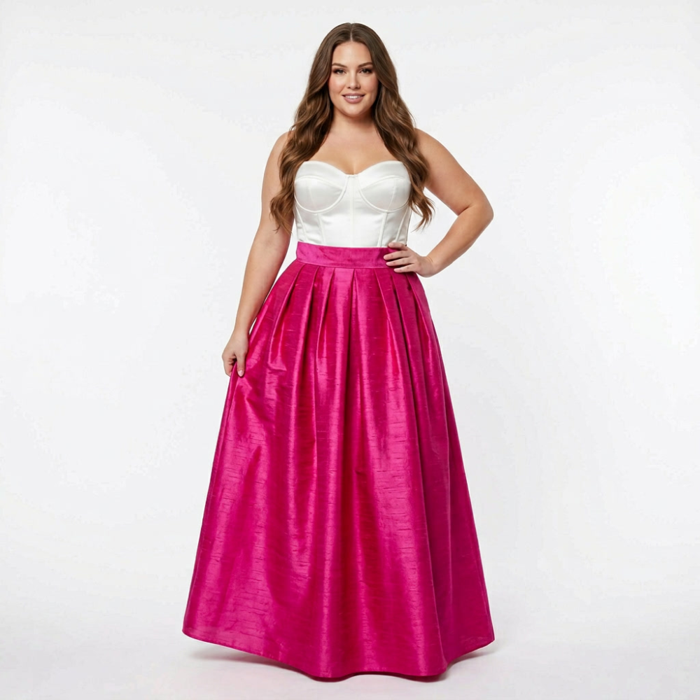 Silk Dupioni Ballskirt "Belle" - Any Size, Any Length