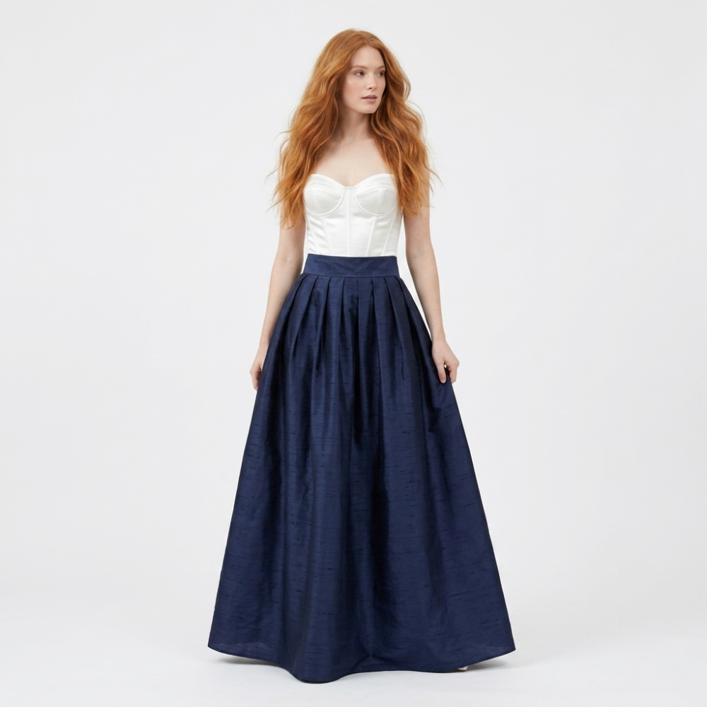 Silk Dupioni Ballskirt "Belle" - Any Size, Any Length