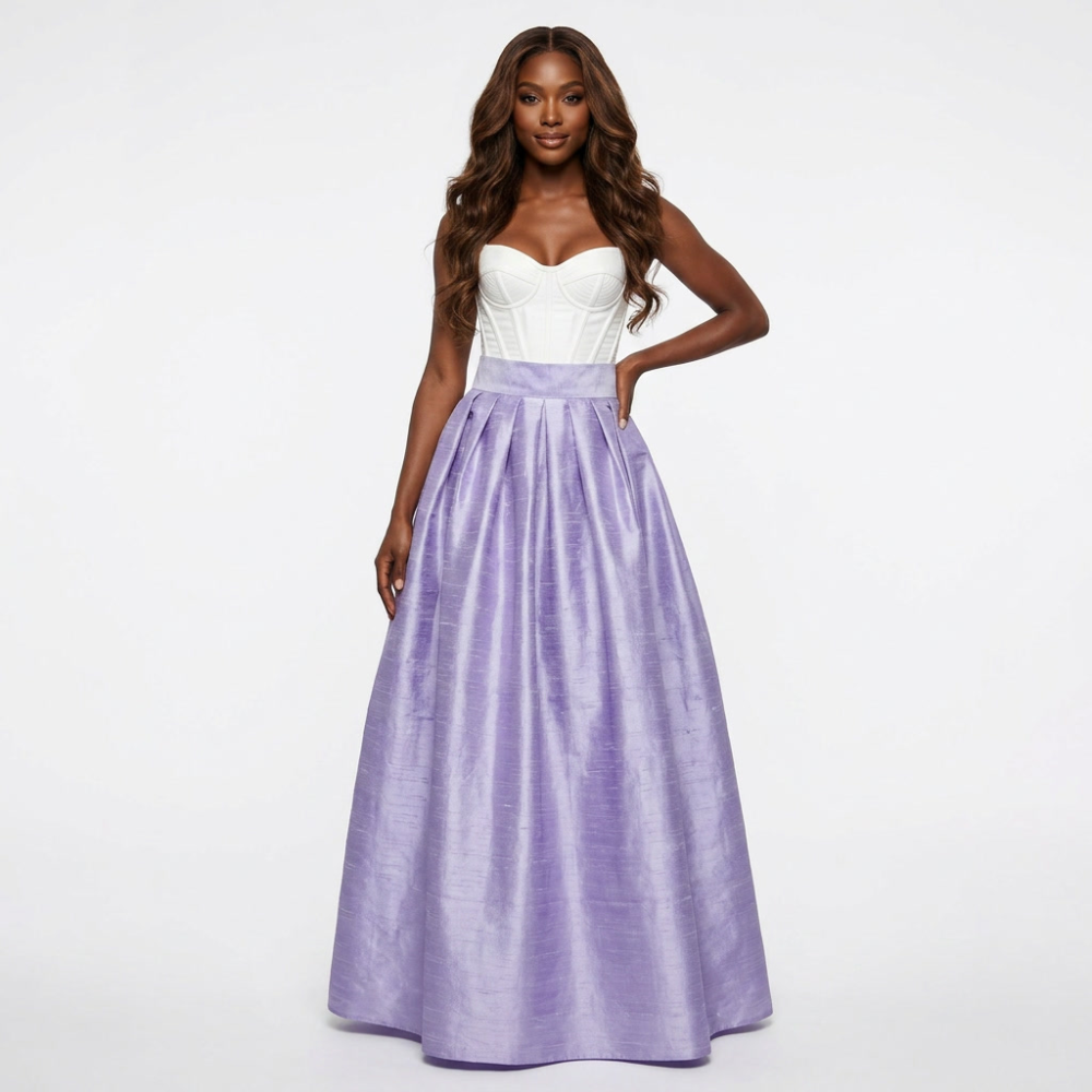 Silk Dupioni Ballskirt "Belle" - Any Size, Any Length